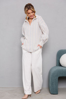 Брюки AMORI 5213 молочный  фото 6