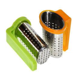 Ситечко для чая "Стаканчик" металл/пластик DH11-68