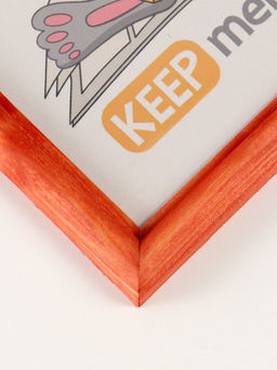 Цена за 2 шт. Фоторамка для фото 15×21 см Keep memories, махагон, (пластиковый экран), дерево