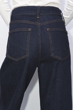 JEANS ZW COLLECTION WIDE LEG TIRO ALTO / Azul - Zara фото 4