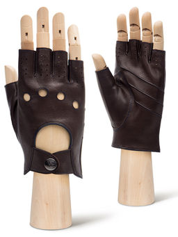 Перчатки мужские б/п HP01113 mocca/navy