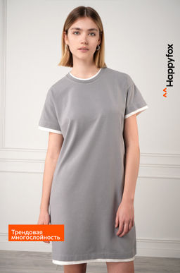 Женское трикотажное платье Happyfox