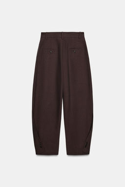 ZW COLLECTION STRIPED TROUSERS - Zara фото 7