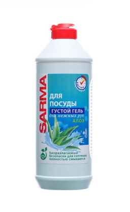 САРМА гель д/мытья посуды 500мл Алоэ