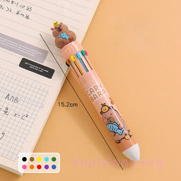 Ручка с 10-ю стержнями Capybara