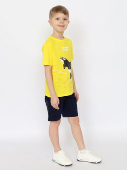 CRB wear/CSKB 63789-30-402 Футболка для мальчика,желтый/Ex.Cherubino  фото 3