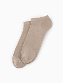 Носки женские MINAKU, набор 5 пар, размер 37-40 (23-25 см), цвет розовый, бежевый, серый