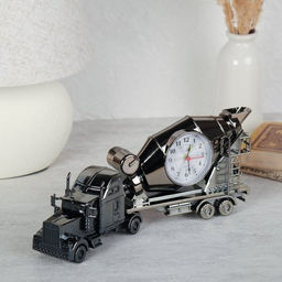 Часы настольные Бетономешалка 30х6х13 см / F534 /уп 72/ - Галеонтрейд фото 4
