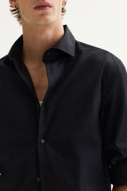 Camisa de algod?n Slim Fit - H&m фото 8