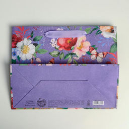 Цена за 4 шт. Пакет подарочный крафтовый, упаковка, Today, 23?18?10 см