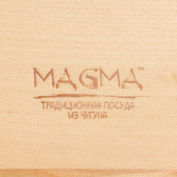 Кастрюля Magma «Хотан», 750 мл, 18.6×14×7 см, индукция, чугун, чёрная