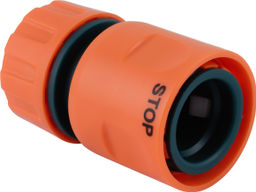 Цена за 2 шт. Коннектор IN GREEN GARDEN быстросъемный с аквастопом для шланга 1/2 PRACTIC GG557012055