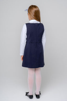 Crockid _ К 5731/темно-синий сарафан для дев