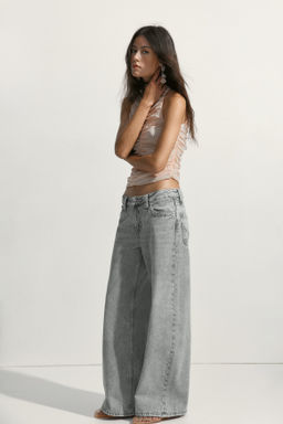 Baggy Wide Low Waist Jeans - H&m фото 4