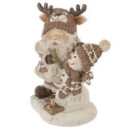 Фигурка декоративная "Дед Мороз", L11,5 W7 H12 см, 2в.