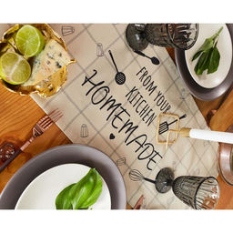 Дорожка Этель Homemade 30*70 см, 100% хлопок, саржа 190 г/м2  фото 7