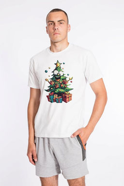 Футболка М125130Пб белый - Елена фото 3