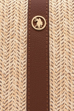 U. S. Polo Assn / Женская бежевая сумка через плечо - U.s. polo assn фото 6