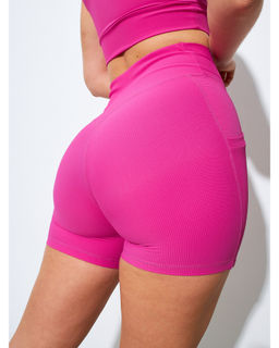 Шорты в рубчик PREMIUM ягодные - Rowan фото 3