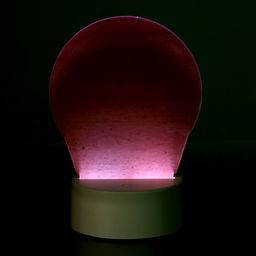 Набор для творчества «Новогодний ночник», 5 трафаретов, с маркером