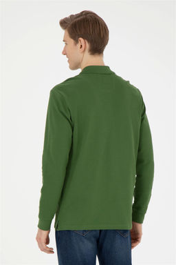 Мужской зеленый базовый свитшот Неожиданная скидка в корзине - U.s. polo assn фото 5