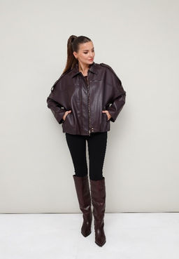 Куртка 11-417/1 бургундия