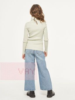 Свитер детский 212-10112. EST-TA бл.зелёный