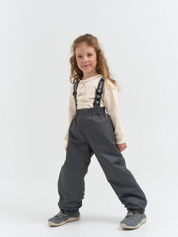 Полукомбинезон демисезонный Графит - Bungly фото 4