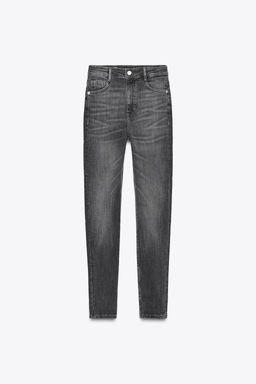 TRF SCULPT HIGH-WAIST JEANS - Zara фото 5