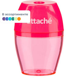 Точилка APS105, на 1 отв., с конт., цвета в ассорт. - Attache фото 2