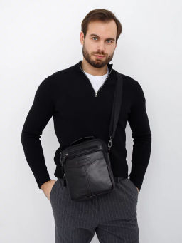 Сумка 19130-1AM black Allan Marco