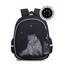 RAz-687-10 Рюкзак школьный с картхолдером на держателе - Grizzly фото 25