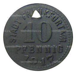 10 пфеннигов 1917 года Германия  Нотгельд  Франкфурт на Майне
