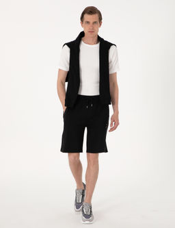 Шорты Pierre Cardin Siyah Comfort Fit модальные черные