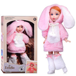 Кукла "Милана" в костюме зайчика, в коробке