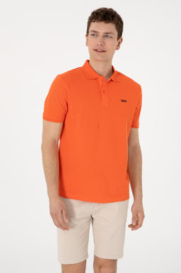 Erkek Regular Fit Polo Yaka Nar _i_e_i Basic Ti__rt Sepette S_rpriz _ndirim - U.s. polo assn фото 3