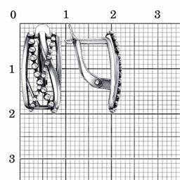СЕРЬГИ 33014688 - Красная пресня фото 2