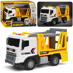 Машина "Автовоз. Перевозчик" (свет, звук) в коробке