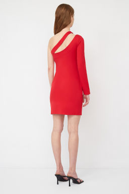 Платье ассиметричное с открытым плечом - Mollis фото 4