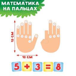 Интерактивная игра-лэпбук Математика на пальцах, 3+ - Лас играс фото 15