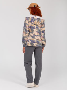 Костюм женский футер с лайкрой ДОРИС СЕРЫЙ - Domtrik Домашний трикотаж фото 7