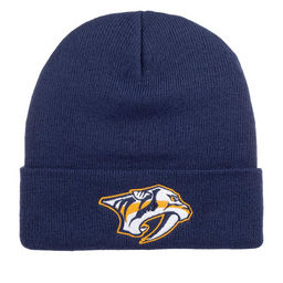 Шапка AMERICAN NEEDLE арт. 21019A-NAP Nashville Predators Cuffed Knit NHL (темно-синий)