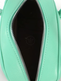 Сумка женская искусственная кожа DJ-CM 6966-AQUA GREEN, 1отд, плечевой ремень, зеленый SALE 261521 - Adelia фото 8