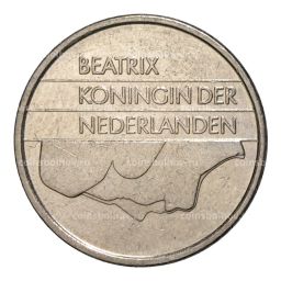 25 центов 1988 года Нидерланды