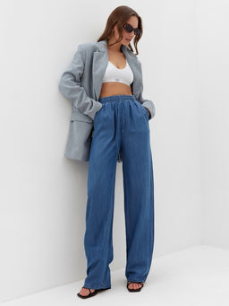 Брюки женские MIST Denim, размер 46 (L), синие