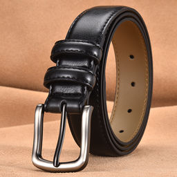 Ремень BL-L-601-Black-120 - Ferro фото 2