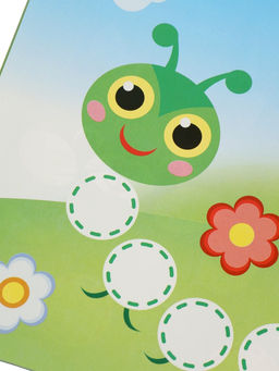 Цена за 3 шт. Книжка с наклейками "Цифры", 16 стр