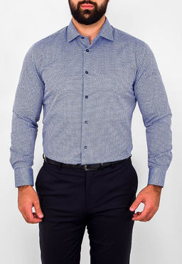 Сорочка мужская длинный рукав GREG 224/131/8/ZV  фото 7