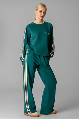 Арт. 2544   Костюм женский с брюками 44-52 (5 шт) Цвет:изумруд