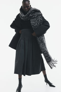 Falda midi tableada - H&m фото 7
